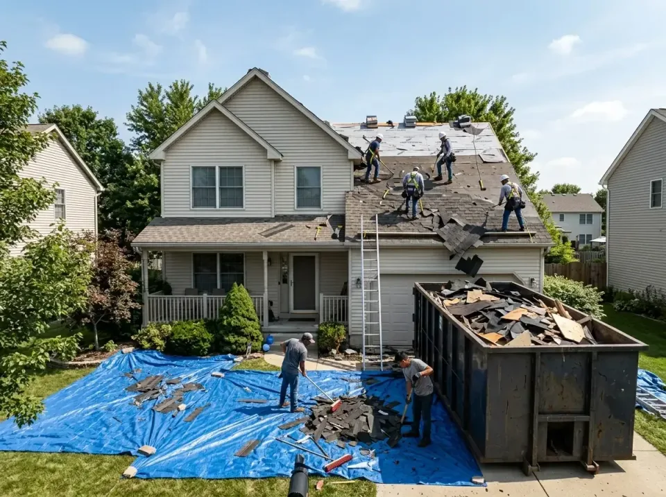 roof-replacement-debris-remova-004 — frequently asked questions, Cheapest Dumpster Rentals in Warrensville Heights, OH